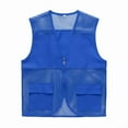 thumbnail image 2 of Ichuanyi Women Casual Lightweight Breathable Outdoor Fishing Work Safari Travel Photo Cargo Vest Jacket Multi Pockets, 2 of 8