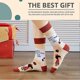thumbnail image 5 of Calcetines de vestir coloridos para hombre, novedosos, divertidos, elegantes y con estampados funky, calcetines casuales y locos para hombre - Medias navideñas, 5 of 5