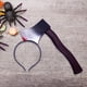thumbnail image 4 of Diademas de Terror para Halloween, Pinzas para El Pelo de Miedo, Bandas para El Pelo de , Diademas con Posiciones Sangrientas para Adultos, Tipo - Hacha Macarena Diadema de terror de Halloween, 4 of 7