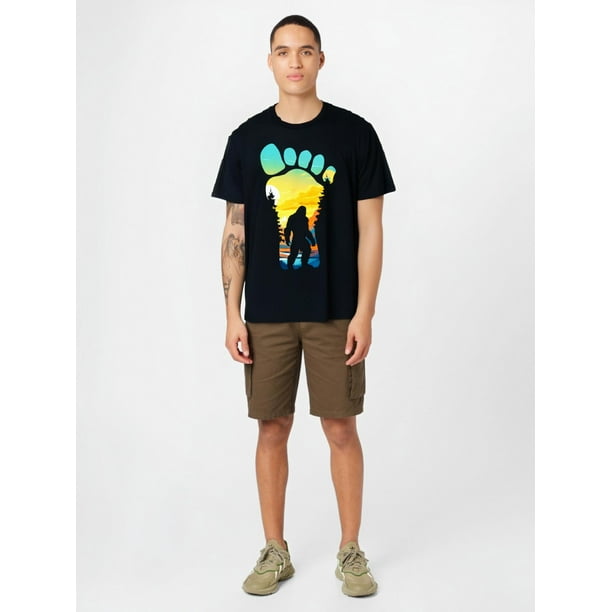 Sasquatch T-Shirt-100%cotton-220g Tee For Adult, Men, Women, Teen, Teenager, Adolescent, Youth