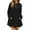 Black, variant on Long Sleeve Hoodie for Women Comfort Pullover Fashion Crewneck Fall Clothes 2025 Basic Winter Clothing Casual Shirts Outdoor Outfits