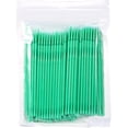 thumbnail image 1 of Disposable Pointed Nano Cotton Swabs Mascara Applicator Brush (yellow) 100 Pieces (d-b2), 1 of 5