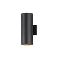 thumbnail image 5 of 26108BK Maxim Lighting Outpost - 15 Inch 2 Light Outdoor Wall Mount-Black Finish, 5 of 5
