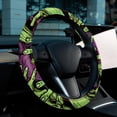 thumbnail image 6 of Halloween Zombie Hand Steering Wheel Cover for Car, 14.5 Inch PVC Leather Auto Accessories with Printing, 6 of 6