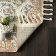 thumbnail image 4 of Luxe Weavers Pink 8x10 Southwestern Medallion Area Rug, Stain Resistant Fringe Carpet, 4 of 9