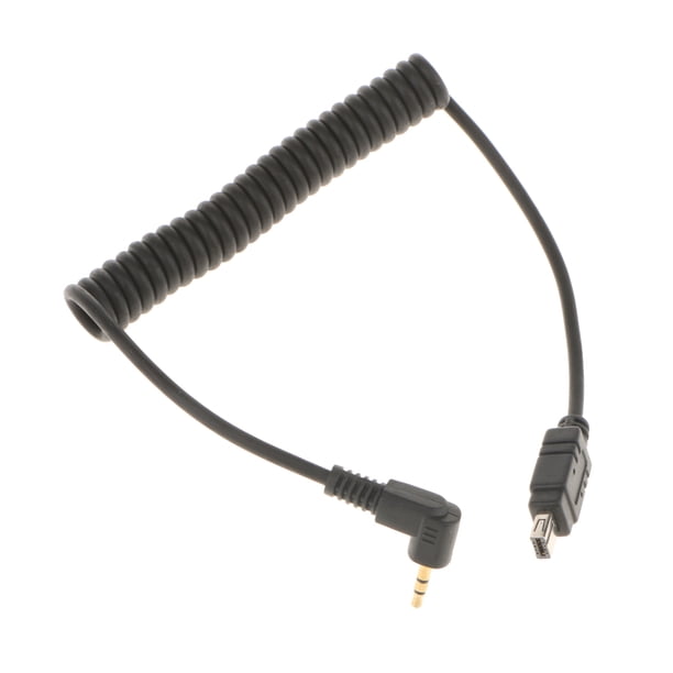 N3 Cable De Obturador Extraíble Para D90 D600 D5000 D5100 D5200 Herramientas Sunnimix Cable de liberación del obturador