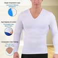 thumbnail image 2 of Insta Slim I.S.Pro USA Compression Long Sleeve V-Neck - 1VLS001, 2 of 11