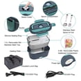 thumbnail image 2 of Electric Lunch Box,2 In 1 Portable Food Warmer Heater Lunch Box For Car,Work,Home & Office- Capacity 1.5L US Plug Light Coffee, 2 of 5