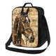 thumbnail image 1 of Fotbe Musical Horse Vintage Collage Lonchera Bolsa de Almuerzo para Hombres y Mujeres, Lonchera de Gran Capacidad, Bolsa de Almuerzo Reutilizable, Bolsa Térmica Aislante, 1 of 7
