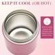 thumbnail image 3 of Frasco para comida Paris Hilton de acero inoxidable 470mL rosa con diseño de corazón, 3 of 7