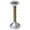 Silver, variant on Eco-Friendly Handmade Bronze Color Coated Iron & Wood Traditional Pillar 8.26'' x 3.5'' x 3.5'' Inches Candle Holder for Living Room, Dinning Room, Study Room, Spa, Restaurants, Place Of Worship