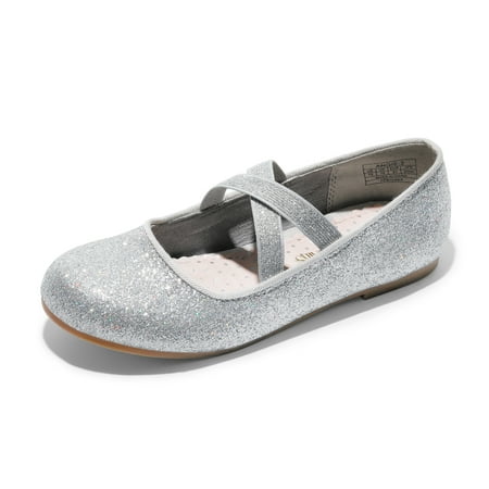 DREAM PAIRS Girls Ballerina Dress Shoes Mary Jane Flats