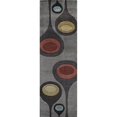 thumbnail image 4 of Momeni New Wave 8' X 11' Contemporary Hand Tufted Wool Rug in Steel, 4 of 4