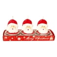 thumbnail image 2 of de de Navidad portátil 3x - Té ligero de decorativo lindo adorno para la víspera de Navidad, , , cumpleaños, niños Santa cabeza grande, 2 of 8