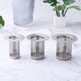 thumbnail image 4 of Juego de 3 protectores de desagüe, tapas para desagüe, atrapapelos para desagüe de ducha, colador para lavabo, tapón para desagüe., 4 of 7