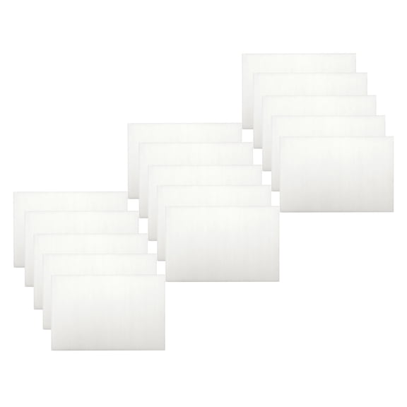 15 Pack: 20" x 30" Transparent Plastic Corrugated Board by Creatology