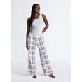 thumbnail image 3 of Joyspun Women's Velour Wide-Leg Sleep Pants, Size XS-3X, 3 of 6