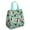 Boston Terrier Floral, variant on Boston Terrier Floral Flowers Insulated Lunch Bag for Women & Adults,Large Portable Soft Cooler Lunch Bag,Thermal Food Storage Tote with Pearl Cotton,8.66L,8.75x5.75x9.5 Inch
