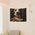 thumbnail image 3 of Kdxio Modern Cute Dog Wall Hanging Tapestries Banner For Bedroom College Dorm Home Living Room Party Decor 29X37 In, 3 of 8