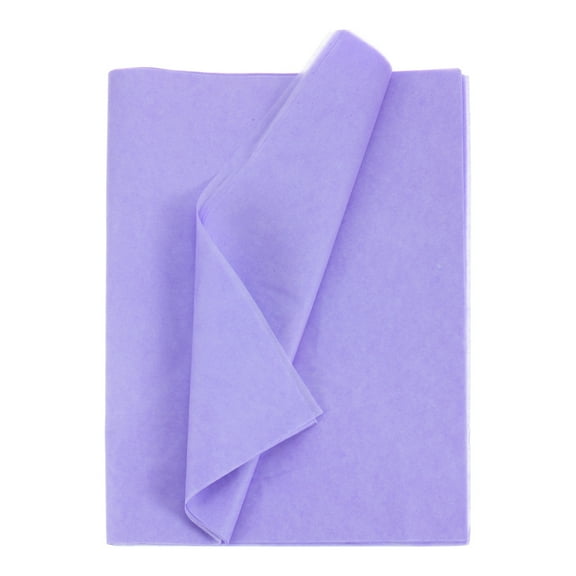 Uxcell 50 Sheets Tissue Paper 14" x 20", Tissue Paper for Gift Bags Tissue Paper Light Purple for Gift Wrapping