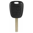 thumbnail image 1 of 2 Buttons Remote Key Case Cover Replacement Key Shell Remote key accessory for Peugeot 107 207 307 308 407, 1 of 3