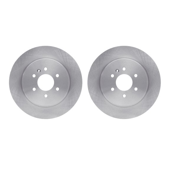 Dynamic Friction Company Rear Brake Rotors 6002-46038