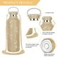 thumbnail image 3 of Botella FLhrweasw 500 ml Regalo para Mujer oro acero inoxidable, 3 of 7