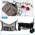 thumbnail image 2 of Universal Car Trunk Net Elastic Luggage Net Cargo Organizer Storage Nylon Mesh Nets Stretchable 11.8 X 27.56, 2 of 8