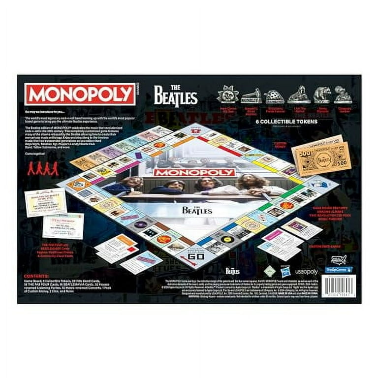 Monopoly: The Beatles Board Game | Play as Beatles Characters