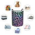 thumbnail image 6 of Bingfone Rainbow Animal Skin Waterproof Foldable Laundry Hamper Bucket With Handles For Storage Bin,Clothes Hamper (Medium ), 6 of 8