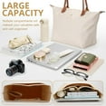 thumbnail image 7 of Tote Bag for Women with Purse Organizer Insert, Foldable Large Capacity Waterproof Nylon Bag for Travel, and Daily Use, 7 of 7