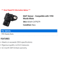 thumbnail image 2 of MAP Sensor - Compatible with 1990 Mazda Miata, 2 of 2