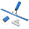 thumbnail image 4 of Uxcell Bath Window Squeegee Stainless Steel All Purpose Cleaning Tool 11.81 Inch Blue, 2 Pack, 4 of 6