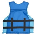 thumbnail image 2 of X2O Universal Youth Open-Sided Life Vest and Jacket, 50lbs - 90lbs, Blue, Unisex, 2 of 8