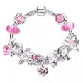 thumbnail image 4 of Pulsera exquisita con cuentas de dibujos animados, moderna, linda, simple, sirena gato, para hombres y mujeres, 4 of 6