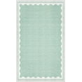 thumbnail image 4 of vfytbgnhj Scalloped 3x5 Rugs for Entryway  Small Area Rug Solid Jute Rug for Bedroom Girls  3x5 Washable Rugs for Living Room  Non Slip Scalloped Bath Mat  Soft Dorm Nursery Carpet for Be, 4 of 7