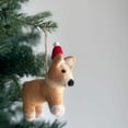 thumbnail image 3 of Christmas Corgi Ornament, Dog Ornament, 3 of 4