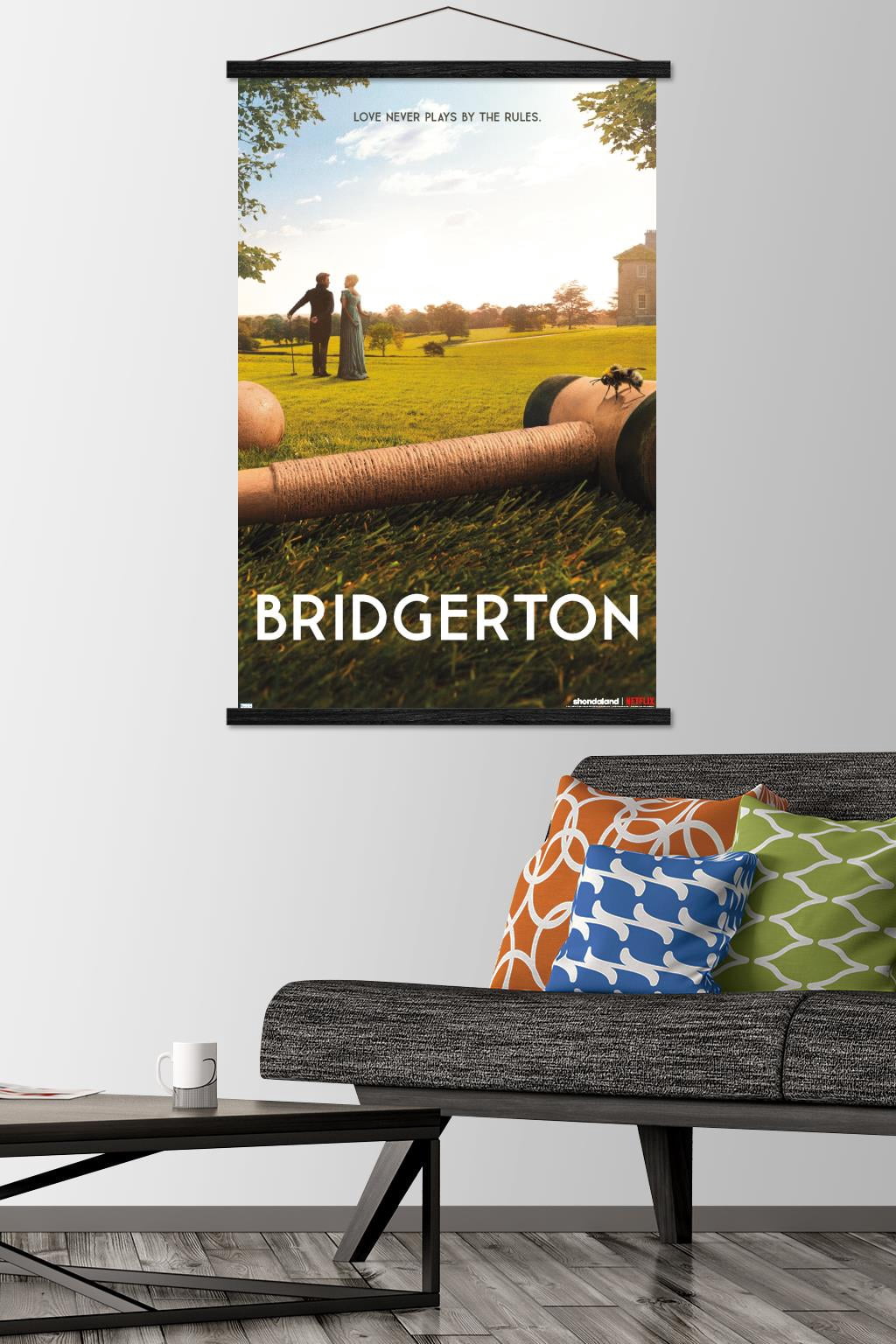 Netflix Bridgerton: Season 2 - One Sheet Wall Poster with Magnetic Frame, 22.375" x 34"