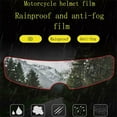 thumbnail image 6 of Transparency Motorcycle Helmet Lens Anti-Fog Patch Film Rain-proof Sticker, 6 of 13