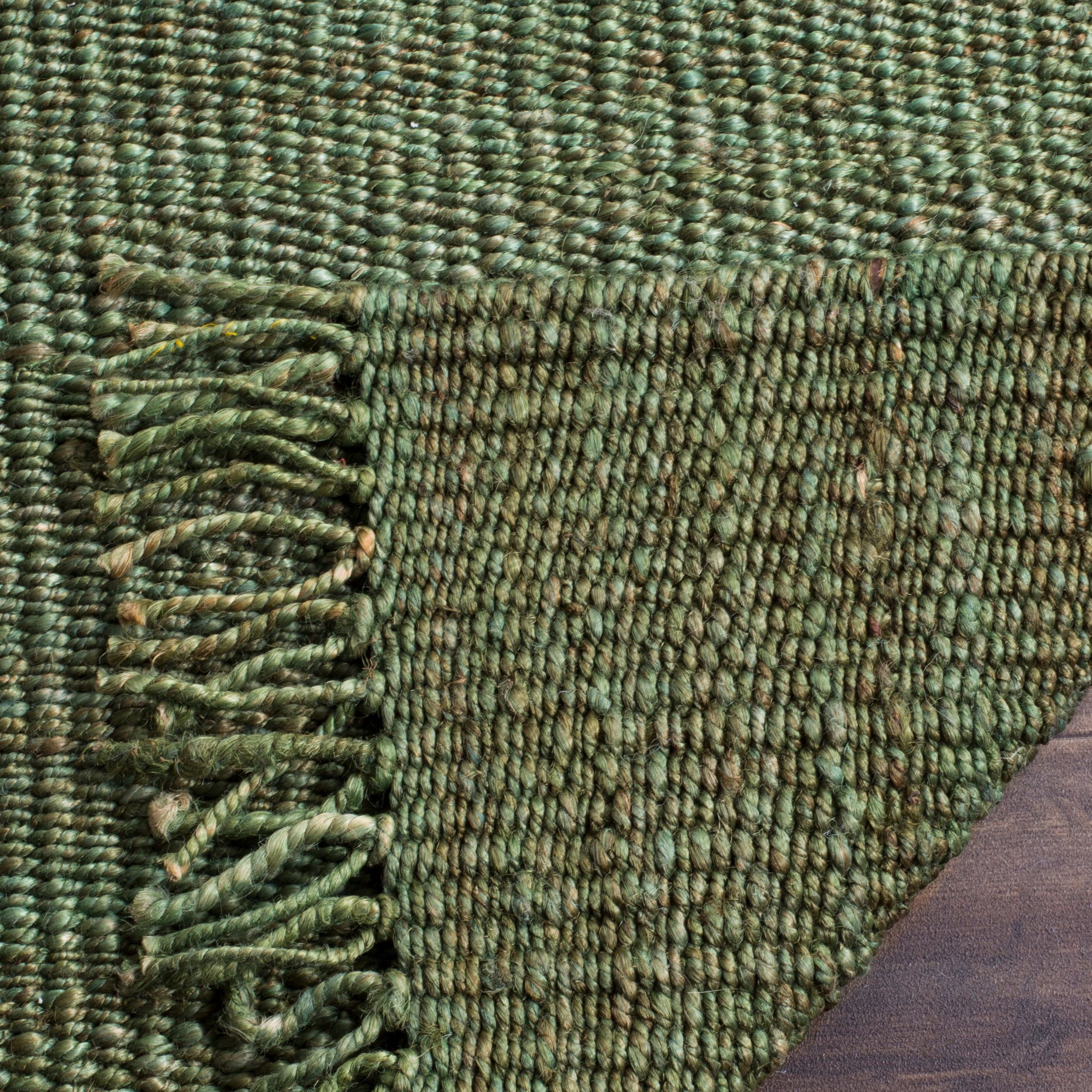 Safavieh, Clara Braided Jute Area Rug, Green