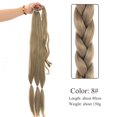 thumbnail image 2 of Women's Long Hair Ponytail Braided Wig Fashionable Synthetic Wrap Around Hair Extensions With Headba, 2 of 4