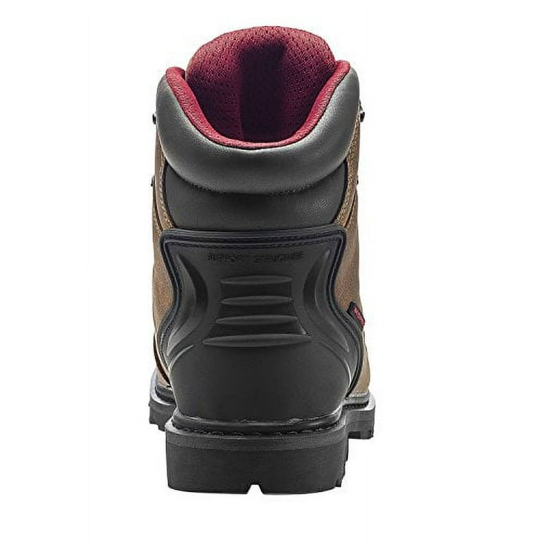 AVENGER 6 Leather Carbon Nanofiber Comp Toe Waterproof Puncture Resistant EH Slip Resistant Boot Color Brown Size 11 Width 6E A7546 6E 11