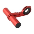 thumbnail image 4 of Alloy Road Bicycle Handlebar Extension Bracket Cycling Light Lamp Phone Anti-rust Extender Outdoor Cycling Mobilephone Holder with Installing Screws Red, 4 of 6