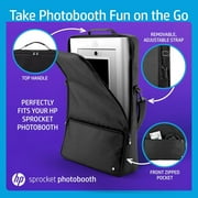 HP Sprocket Photo Booth Printer, ZINK Zero Ink Technology, Includes ZINK Paper and Carrying Case