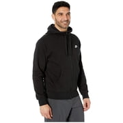 Nike Mens Sportswear Club Fleece Full Zip Hoodie, Fleece Zip-Up Hoodie Men, Black/Black/White, XL