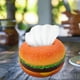 thumbnail image 4 of unbranded Caja Para Pañuelos De Resina Con De Hamburguesa Para Oficina Hogar Restaurante, 4 of 7