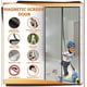 thumbnail image 4 of Mosquitera Magnética para Puertas, Varios Tamaños, 130, 4 of 8