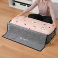 thumbnail image 5 of AZXY 3pcs Storage Containers for Clothes,Blanket Storage Bags,Closet Organizer Bins,Foldable Large Clothing Storage Under Bed with Lids Handle Clearance, 5 of 5