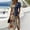 Camel, variant on Elowen American 250th Anniversary Elegant Dresses For Women V-neck Short-sleeved Summer Fit & Flare Empire Dress Sky Blue XL