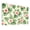 Color 1, variant on 8 Pack Art Acoustic Panels Sound Absorbing Gold Art Fan Palm Emerald Green Decorative Soundproof Wall Panels Self Adhesive for Nursery Game Room Bedroom 48"x32"